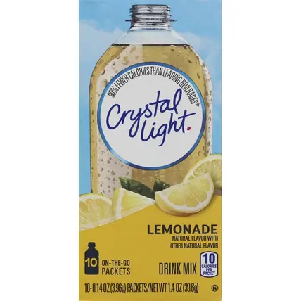 Drink Mix, Lemonade, On-the-Go Packets