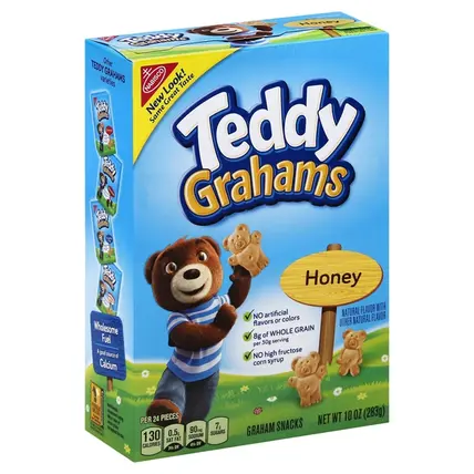Teddy Grahams, Graham Snacks, Honey 