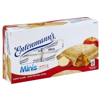 Entenmanns, Snack Pies, Apple, Minis 