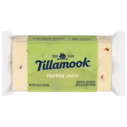 Tillamook , Pepper Jack Cheese 