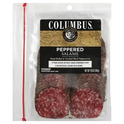Columbus, Peppered Salame 