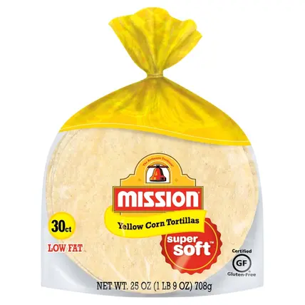 Mission, Tortillas, Yellow Corn 