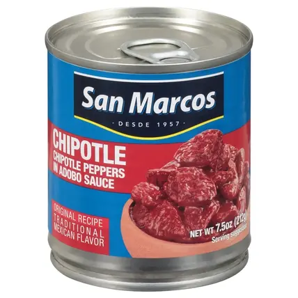 Traditional Mexican Flavor in Adobo Sauce Chipotle Peppers