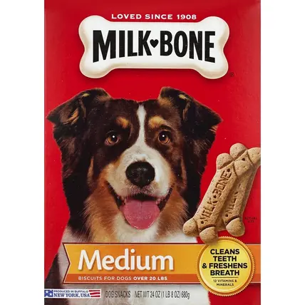 Milk-Bone , Dog Snacks, Medium 
