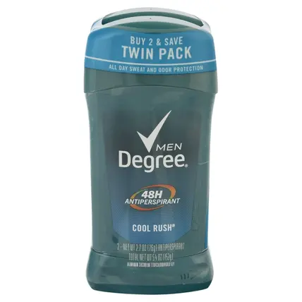Men , Twin Pack Cool Rush 48H Antiperspirant