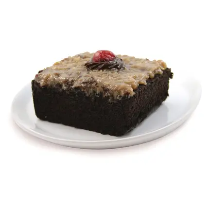 German Chocolate Cake Square 