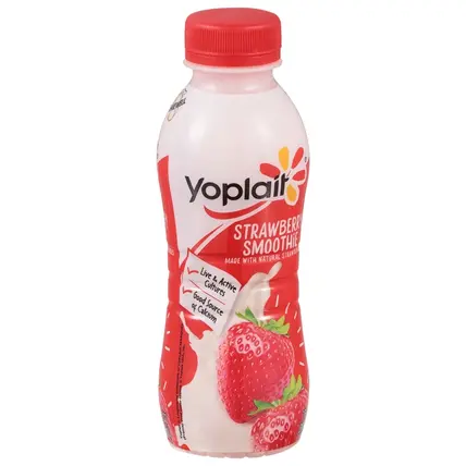 Yoplait , Smoothie, Strawberry 