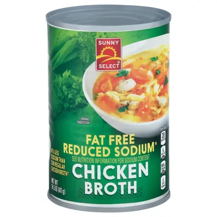 Fat Free Reduced Sodium Chicken Broth