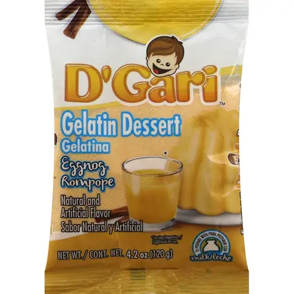 D''Gari , Gelatin Dessert, Eggnog 