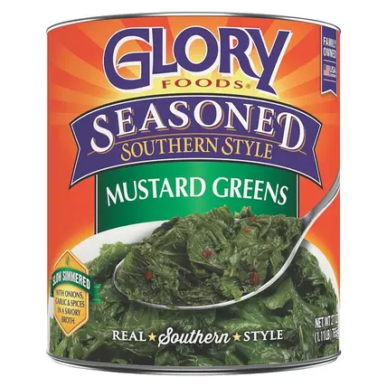 Foods , Southern Style Mustard Greens