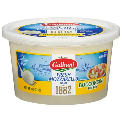 Galbani , Bite Size Bocconcini Fresh Mozzarella Cheese 