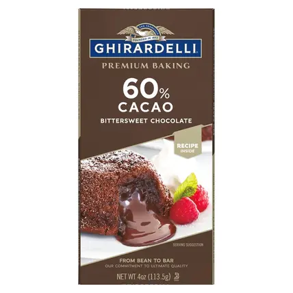 60% Cacao Bittersweet Chocolate Baking Bar