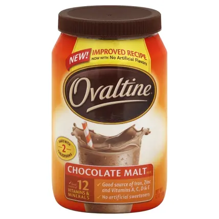 Ovaltine, Drink Mix, Chocolate Malt 