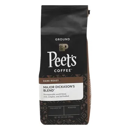 Peets Coffee , Major Dickason''s Blend Dark Roast Ground Coffee 