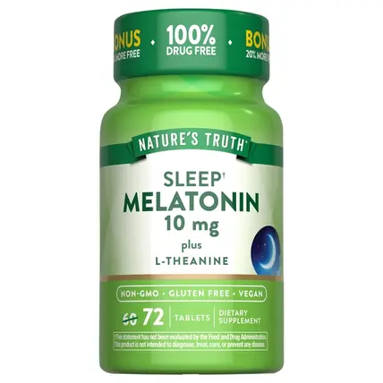 Nature''s Truth , Tablets 10 mg Sleep Melatonin 