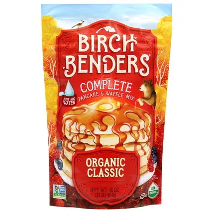 Birch Benders , Complete Organic Classic Pancake & Waffle Mix 