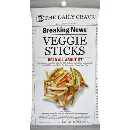 The Daily Crave , Veggie Sticks 