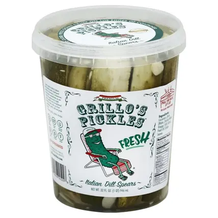 Pickles, Italian Dill, Spears