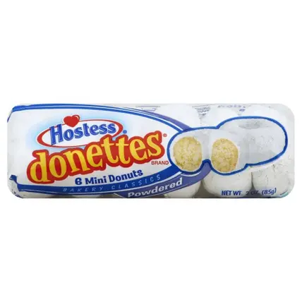 Hostess , Mini Powdered Donuts 