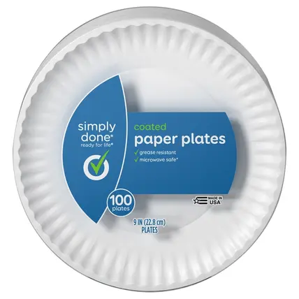 Coated Paper Plates