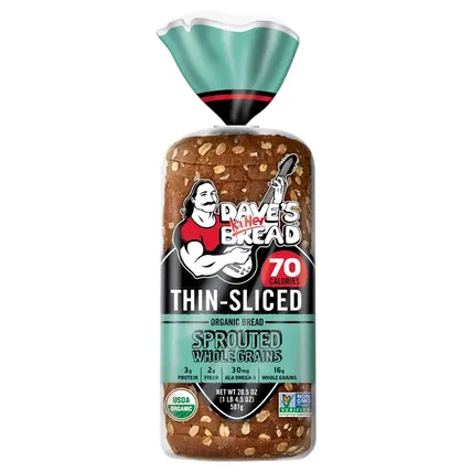 Dave''s Killer Bread , Organic Thin-Sliced Sprouted Whole Grains Bread 