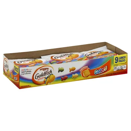 Goldfish, Baked Graham Snacks, Cheddar 