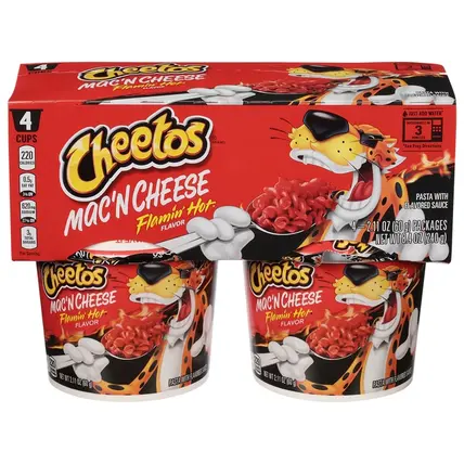 Flamin'' Hot Flavor Mac''n Cheese