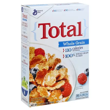 Total Cereal, Whole Grain 
