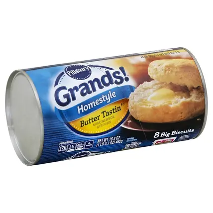 Biscuits, Big, Homestyle, Butter Tastin'