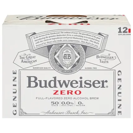 Budweiser , Zero Beer 