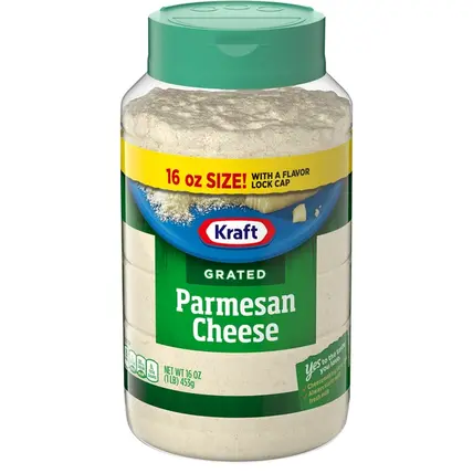 Kraft, Grated Cheese, Parmesan 
