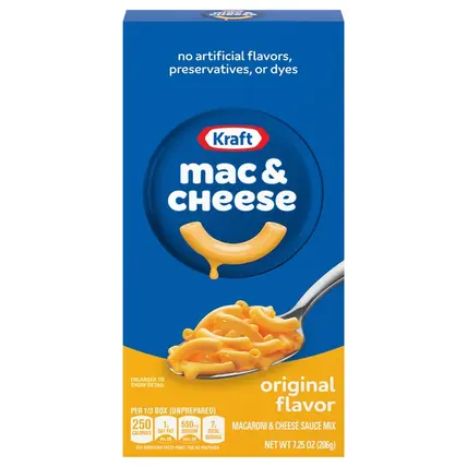 Kraft, Mac and Cheese, Original Flavor 