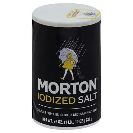 Morton, Salt, Iodized 