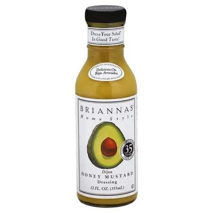 Briannas, Dressing, Home Style, Dijon Honey Mustard