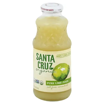 Santa Cruz, 100% Juice, Pure Lime 