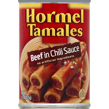 Tamales, Beef in Chili Sauce