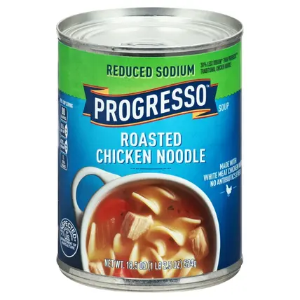 Roasted Chicken Noodle Reduced Sodium Soup