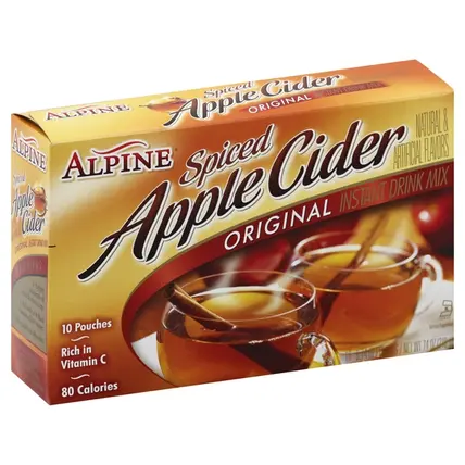 Alpine Drink Mix, Instant, Original, Spiced Apple Cider 