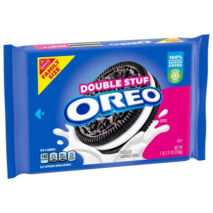 Oreos,  Family Size Double Stuff