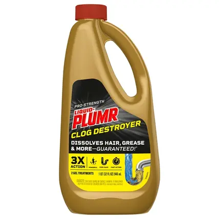 Liquid-Plumr , Pro-Strength Clog Destroyer 