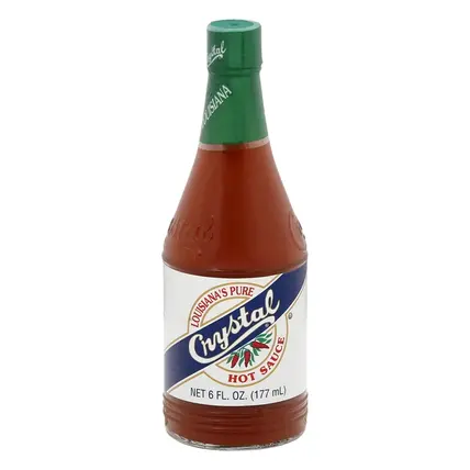 Crystal , Louisiana''s Pure Hot Sauce 