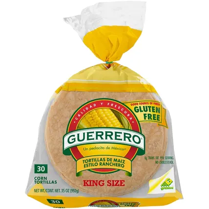 Guerrero Tortillas Yellow Corn Rnchr Ks