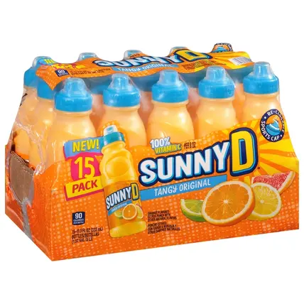 Sunny D, Citrus Punch, Tangy Original, 15 Pack 
