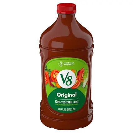 V8 , Original 100% Vegetable Juice 