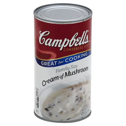 Campbells, Soup, Condensed, Cream of Mushroom, Family Size 