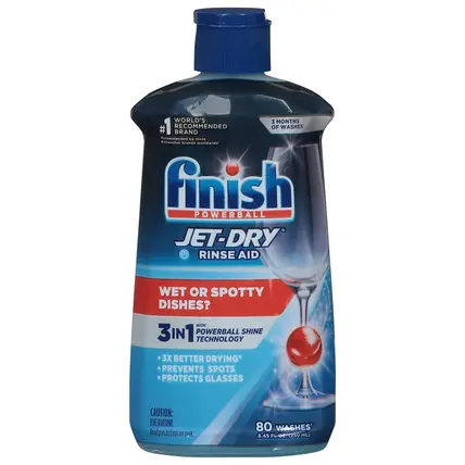 Finish , Jet-Dry Rinse Aid 