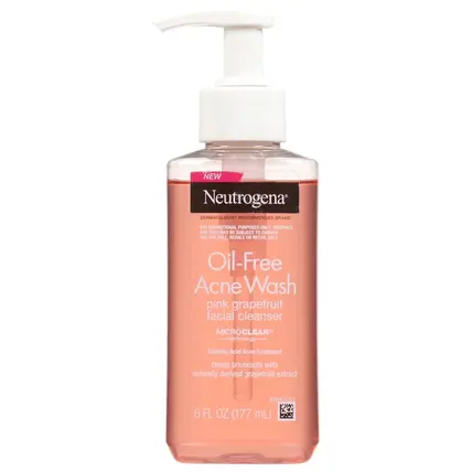Neutrogena , Oil-Free Pink Grapefruit Acne Wash 