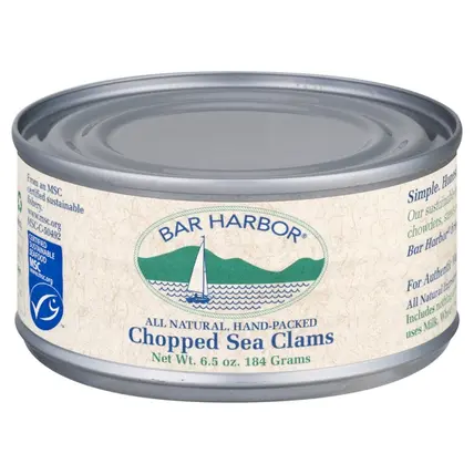 Bar Harbor , Chopped Sea Clams