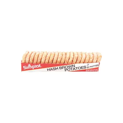 Simplot Hash Browns 20 Ct