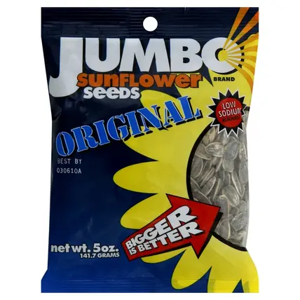 Jumbo, Sunflower Seeds, Original 